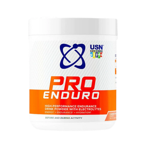 USN Purefit Pro Enduro Energy & Endurance Drink Powder Canned Peach Flavour 400g [Best Before: 27/04/2026]