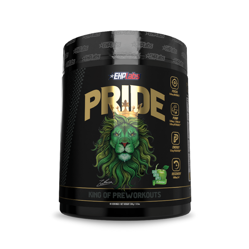 EHP Labs Pride Pre-Workout Sour Green Apple (40 Servings) [Best Before: 01/12/2025]