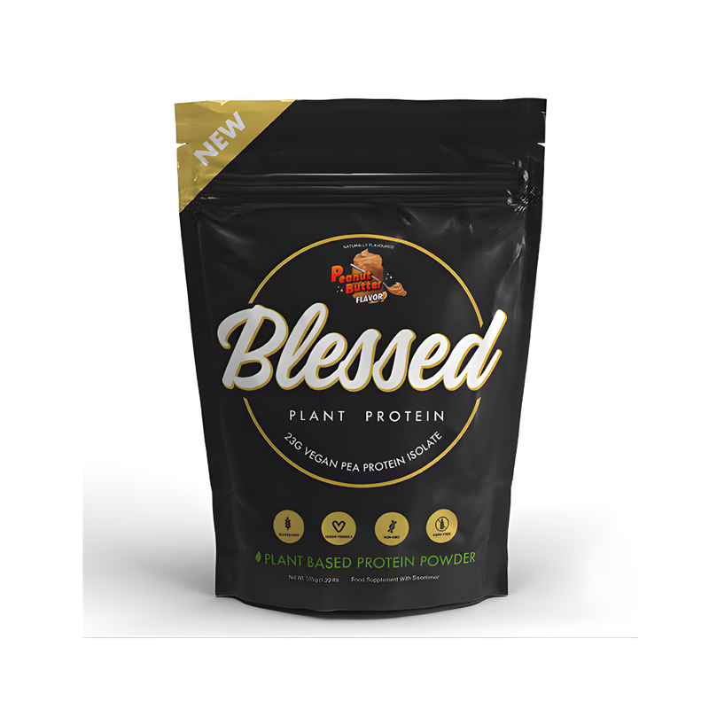 EHP Labs Blessed Plant Protein Powder Peanut Butter Flavour (15 serves) [Best Before: 31/01/2026]
