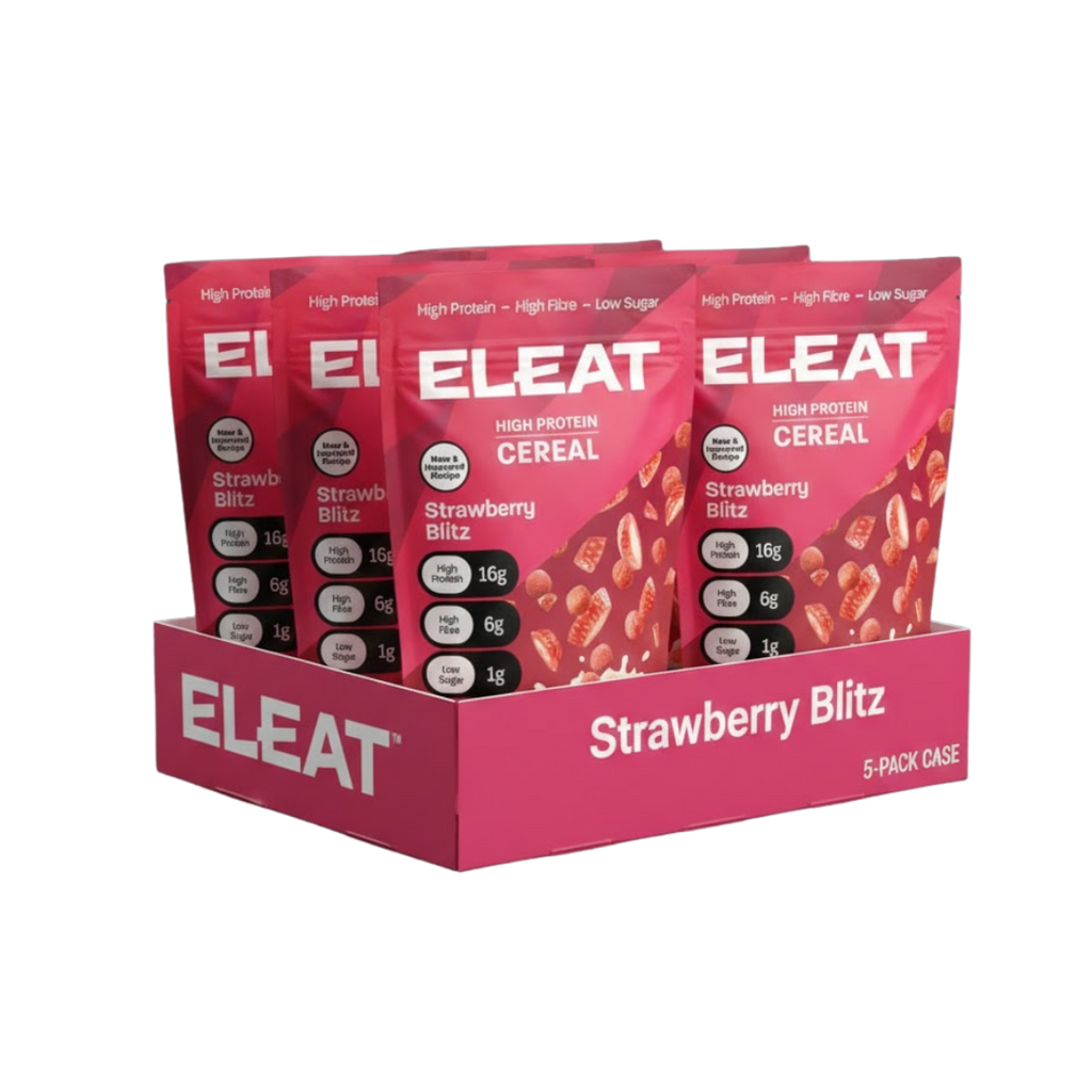 Strawberry Flavour High Protein Cereal Case 5 [Best Before 14 11 2025]