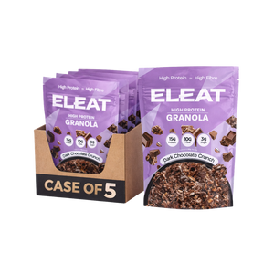 ELEAT Dark Chocolate Protein Granola 300g - Case of 5 [Best Before: 22/02/2026]