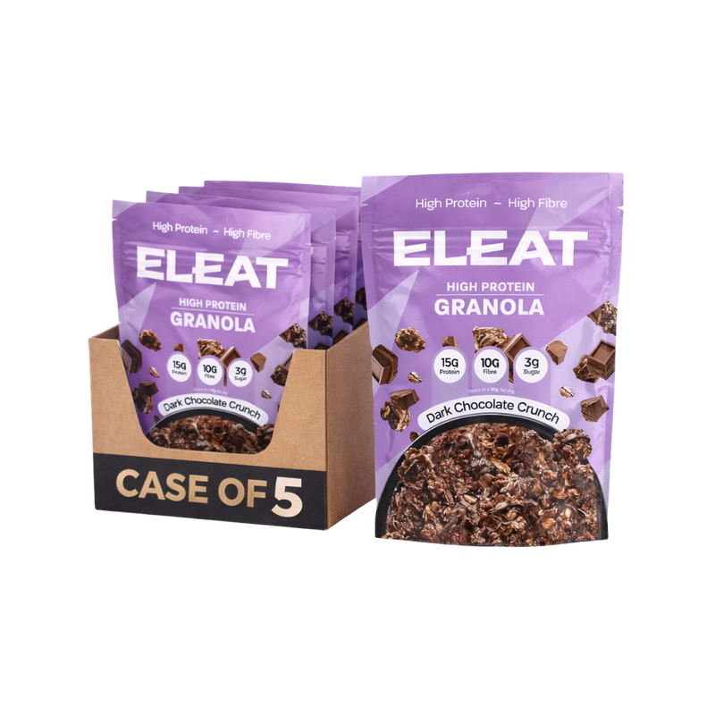 ELEAT Dark Chocolate Protein Granola 300g - Case of 5 [Best Before: 22/02/2026]
