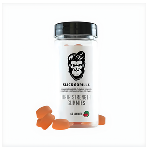 Slick Gorilla Hair Strength Biotin Gummies (60 Gummies)