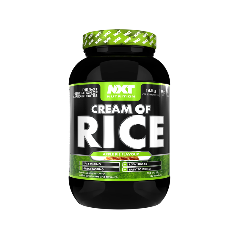 NXT Cream of Rice 2kg - Apple Pie [Best Before: 31/10/2025]