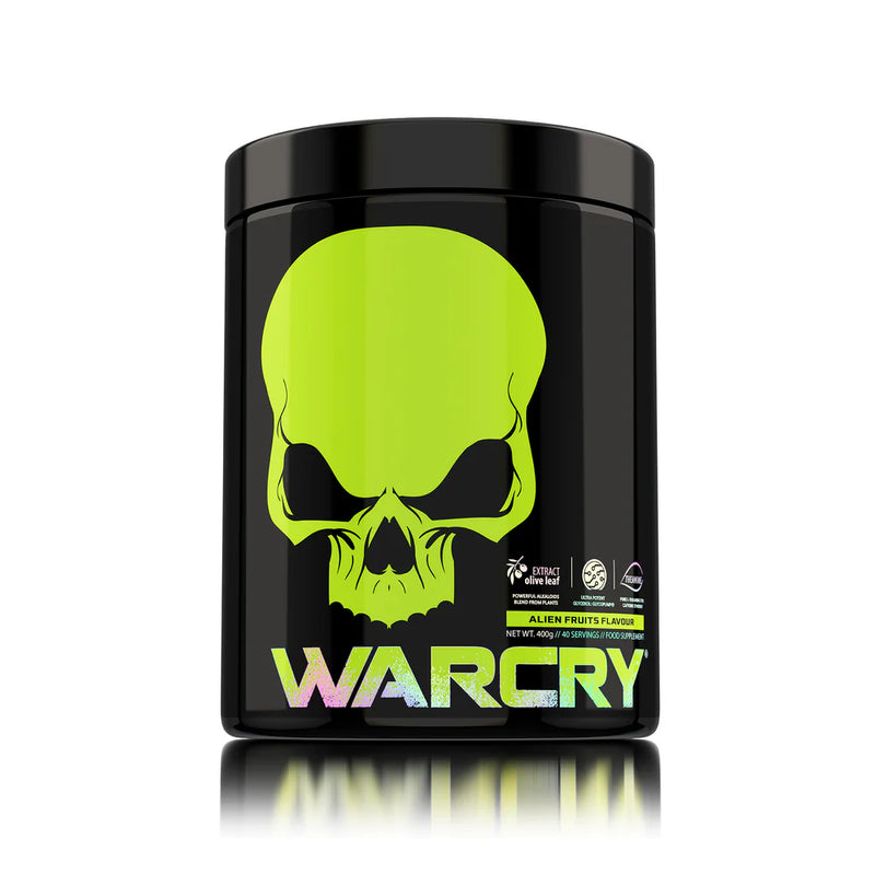 Genius Nutrition Alien Fruits Warcry Pre-Workout 400g [Best Before: 30/06/2025]