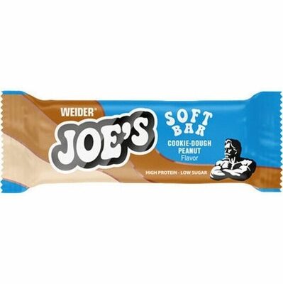 Weider Joe's Cookie Dough Peanut Flavour Soft Protein bar 50g - Case of 12 Multisave