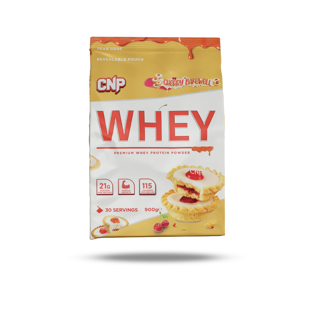 CNP Premium Whey Protein Powder Cherry Bakewell 900g