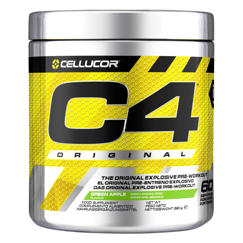 C4 Original Explosive Pre-Workout Green Apple (60 servings) [Best Before: 15/02/2026]