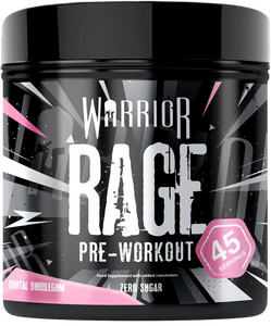 Warrior Rage Pre-Workout Brutal Bubblegum 392g [Best Before: 31/07/2025]