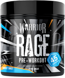 Warrior Rage Zero-Sugar Pre-Workout Energy Burst 392g
