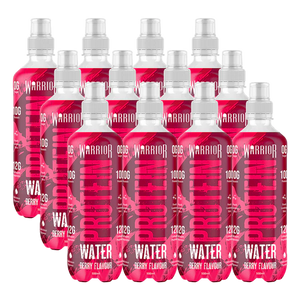 Warrior Protein Water Berry 500ml - Case of 12 [Best Before: 30/04/2025]