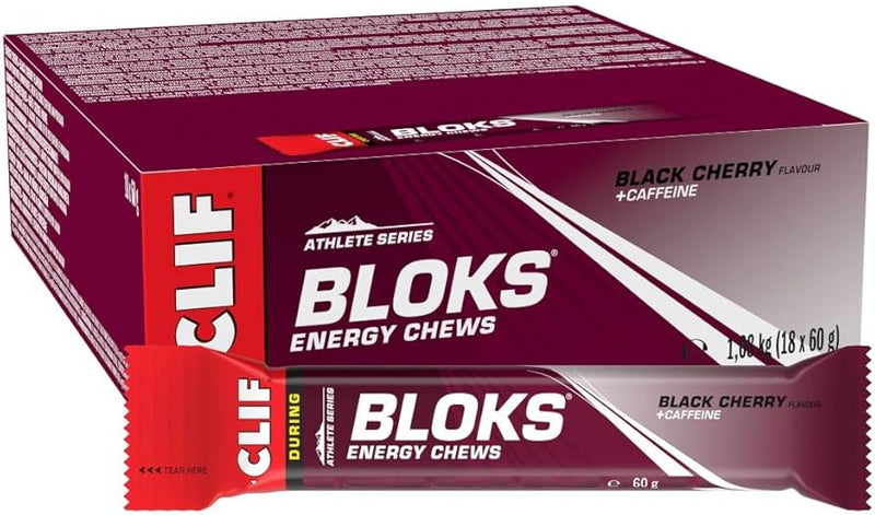 Clif Bloks Black Cherry Energy Chews 60g - Case of 18