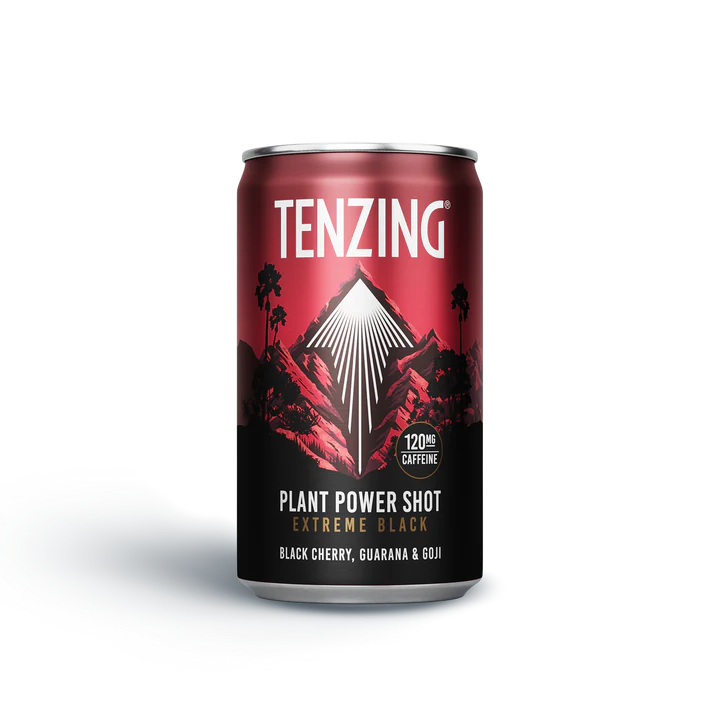 Tenzing Black Cherry, Guarana & Goji Plant Power Shot 150ml