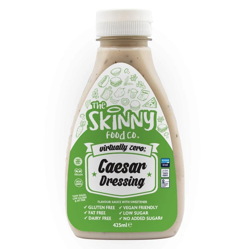 The Skinny Food Co Skinny Sauce Ceasar Dressing Flavour 425ml [Best Before: 31/03/2025]