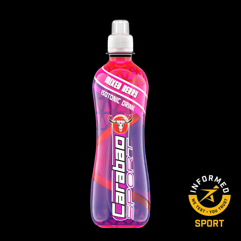 Carabao Mixed Berry Isotonic Sports Drink 500ml - Case of 12 [Best Before: 31/08/2025]