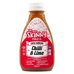 The Skinny Food Co. Chilli & Lime Flavour Vinaigrette 425ml [Best Before: 31/05/2025]