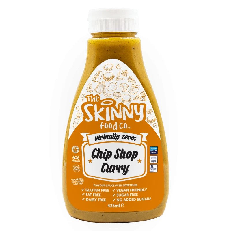 The Skinny Food Co. Chip Shop Curry flavour sauce 425ml - Case of 8