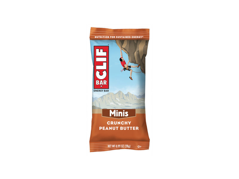 Clif Bar Minis Crunchy Peanut Butter Flavour 28g - Case Of 10