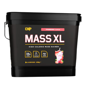 CNP Mass XL Strawberry Mass Gainer 4.8kg Tub [Best Before: 30/06/2025]
