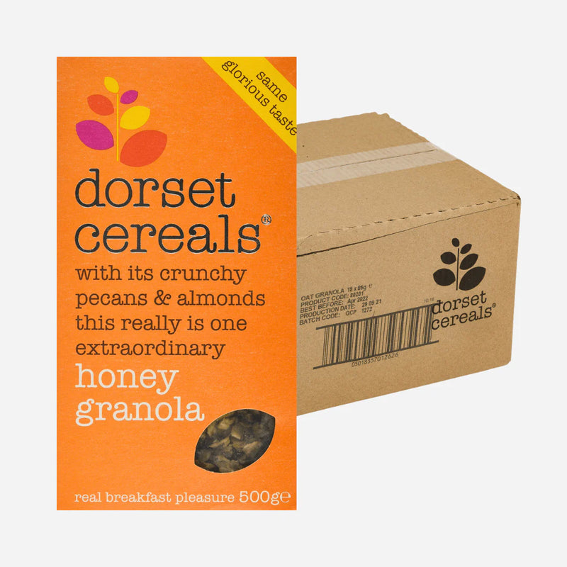 Dorset Cereals Honey Granola 450g - Case of 5 [Best Before: 25/05/2025]