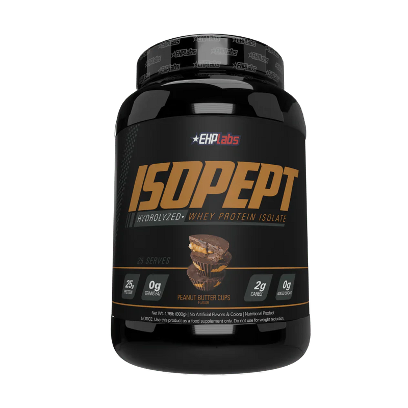 EHP Labs Isopept Hydrolyzed Whey Protein Peanut Butter Cups 775g