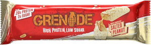 Grenade White Chocolate Salted Peanut Protein bar 60g [Best Before: 31/01/2025]