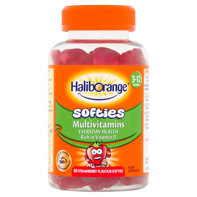 Haliborange Multivitamin Strawberry Softies (60 Softies)