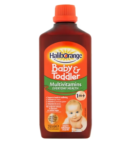 Haliborange Baby & Toddler Multivitamin Liquid 250ml