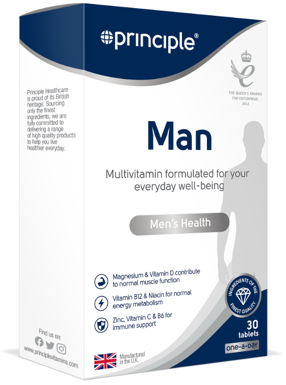 Principle Man Men's Health Multivitamin (30 tablets)