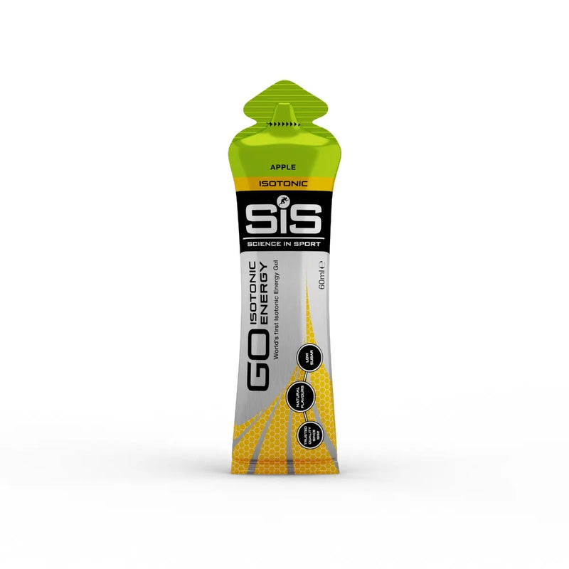 SIS Science In Sport GO Isotonic Energy Gel Apple 60ml - Case of 15 [Best Before: 31/01/2026]