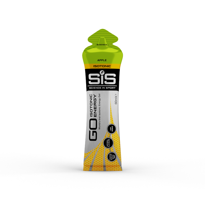 SIS Science In Sport GO Isotonic Energy Gels 60ml Variety Pack - Case of 20 [Best Before: 30/01/2026]