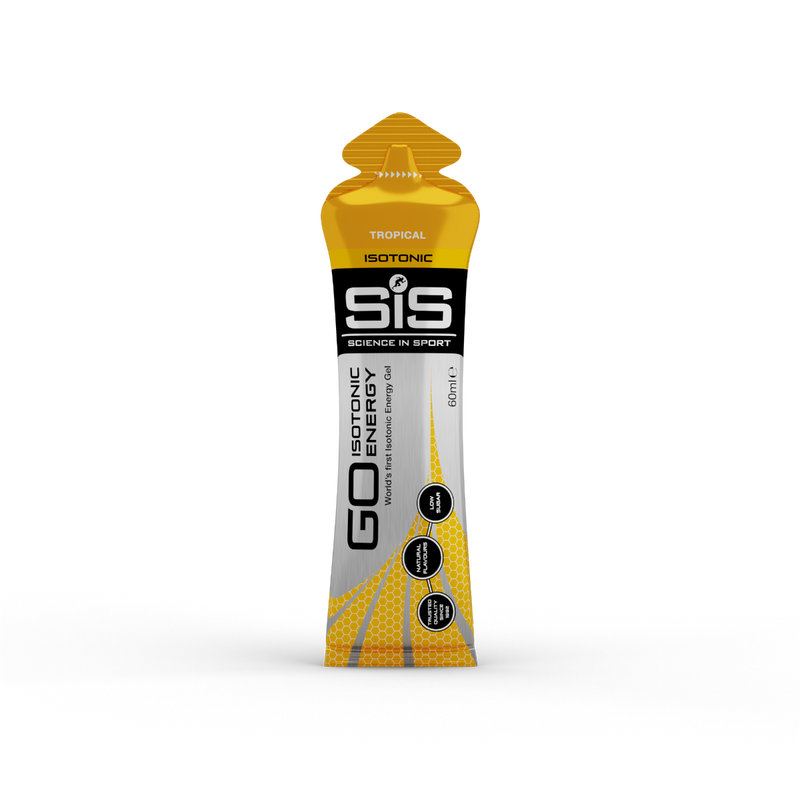 SIS Science In Sport GO Isotonic Energy Gels 60ml Variety Pack - Case of 20 [Best Before: 30/01/2026]