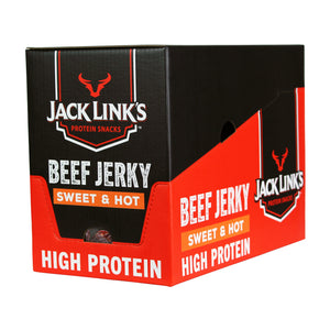 Jack Links Sweet & Hot Beef Jerky 60g - Case of 12
