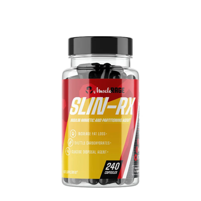 Muscle Rage Slin-RX Glucose Disposal Agent (240 capsules)