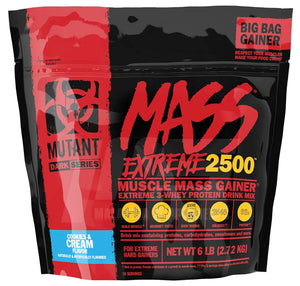 Mutant Mass Extreme 2500 Cookies & Cream Flavour 2.72kg