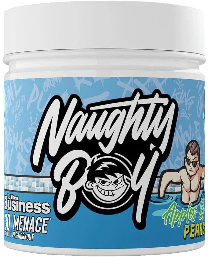 Naughty Boy Menace Do The Business Pre-Workout Apples & Pears 390g