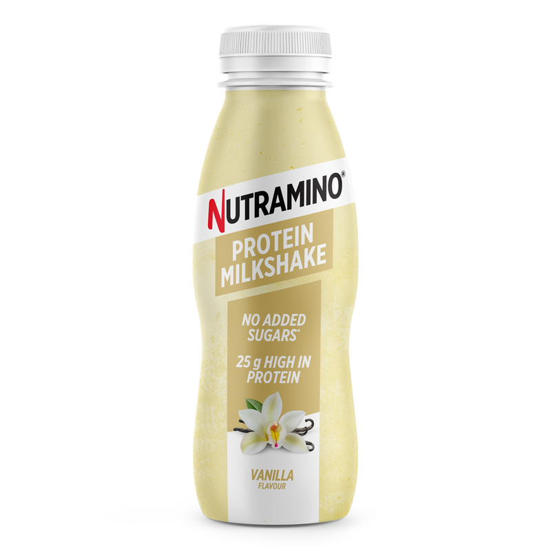 Nutramino Vanilla Flavour High Protein Milkshake 330ml - Case of 12 [Best Before: 28/06/2025]