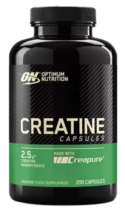 Optimum Nutrition Creatine 2500MG Capsules (200 capsules, 100 servings) [Best Before: 31/08/2025]