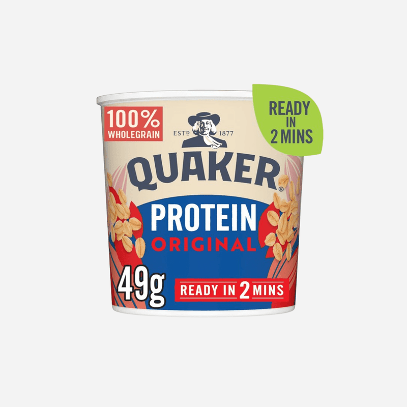 Quaker Original Protein Porridge Pots 49g - Case of 6