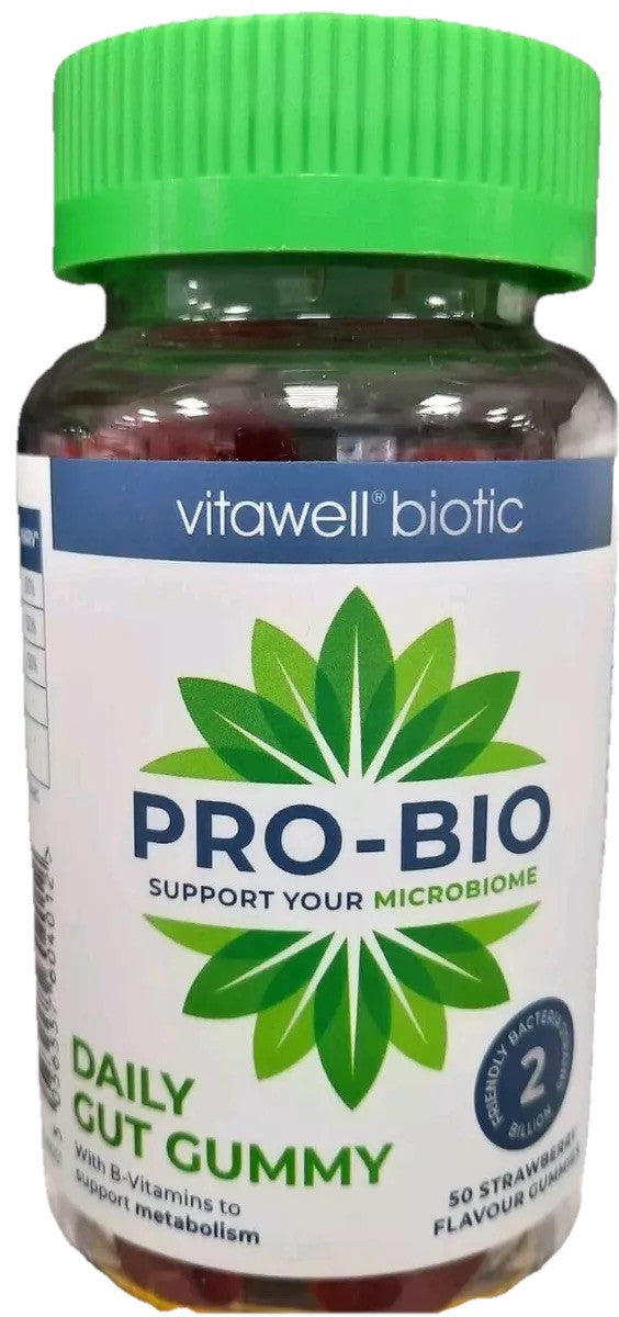 Vitawell Pro-Bio Daily Probiotic Gut Gummy (50 gummies)