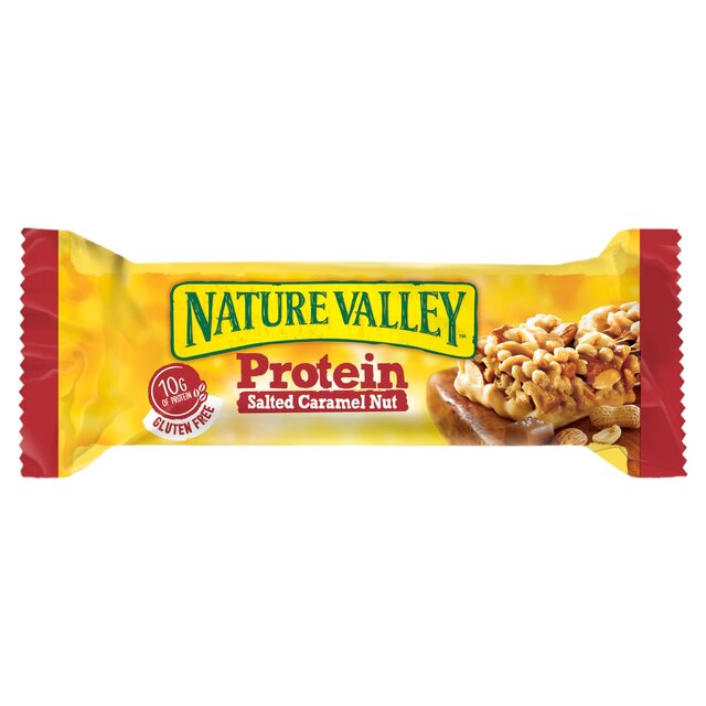 Nature Valley Salted Caramel Nut Flavour Protein Bar 40g - Case of 12 [Best Before: 12/07/2025]