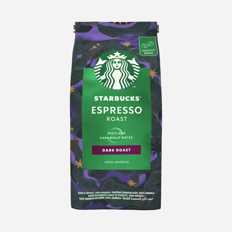 Starbucks Dark Espresso Roast Whole Bean Coffee 450g