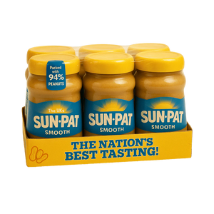 Sun-Pat Smooth Peanut Butter 300g - Case of 6 [Best Before: 31/05/2025]