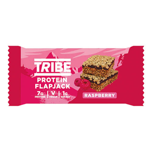 Tribe Raspberry Protein Flapjack 50g - Case of 12