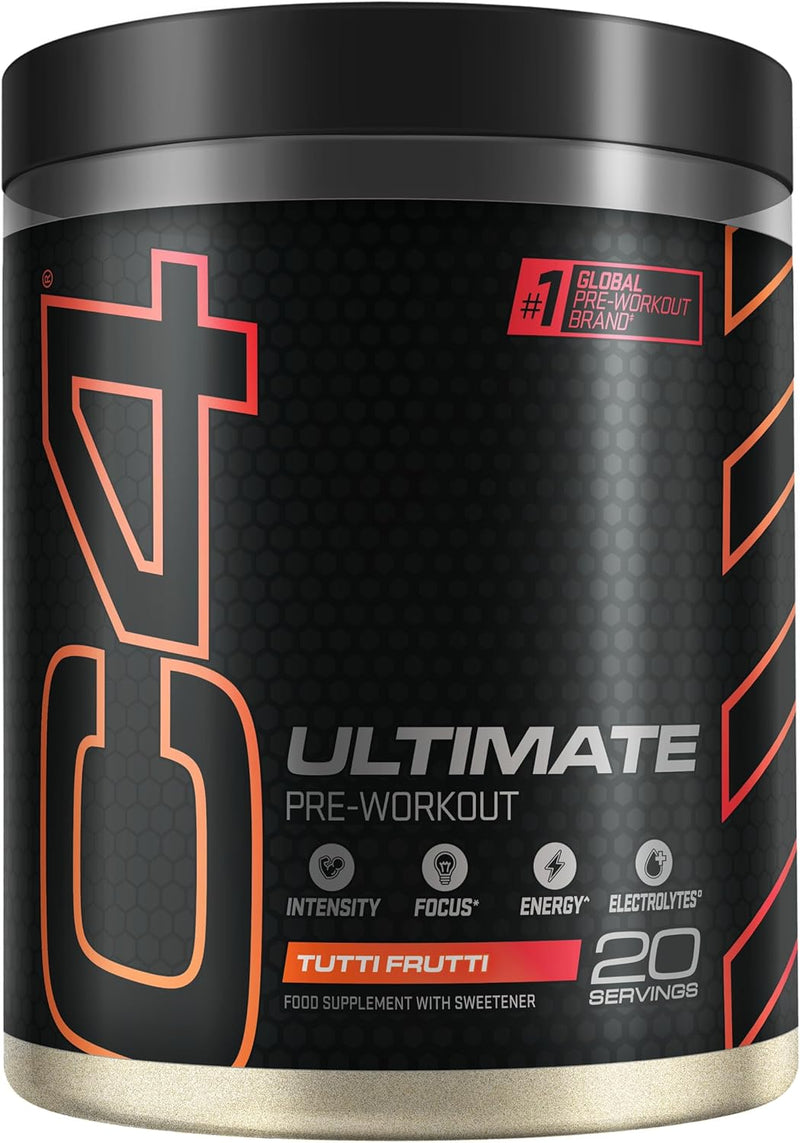 Cellucor C4 Tutti Frutti Flavour Ultimate Pre-Workout 496g [Best Before: 11/07/2025]