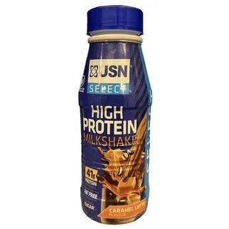 USN Select Caramel Latte Flavour High Protein Milkshake 500ml - Case of 6 [Best Before: 27/12/2024]