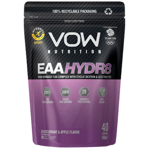 VOW Nutrition EAA Hydr8 Blackcurrant & Apple 500g [Best Before: 25/06/2025]