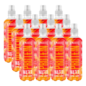 Warrior Protein Water Tropical 500ml - Case of 12 [Best Before: 30/04/2025]