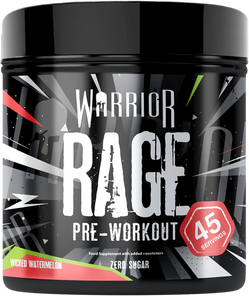 Warrior Rage Pre-Workout Wicked Watermelon 395g [Best Before: 31/05/2025]