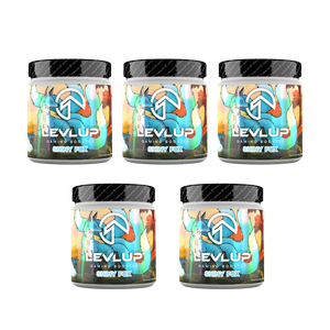 5x LevlUp Pre-Workout Tubs